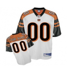 Cincinnati Bengals Customized Jerseys White Jersey