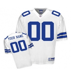 Dallas Cowboys Customized Jerseys White Jerseys