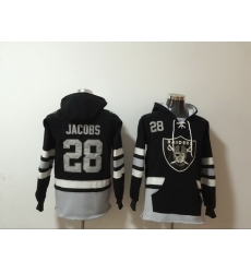 Men Nike Los Angeles Raiders Josh Jacobs 28 NFL Winter Thick Hoodie Men Nike Los Angeles Raiders Josh Jacobs 28 NFL Winter Thick Hoodie