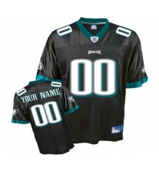 Philadelphia Eagles Customized Jerseys black Philadelphia Eagles Customized Jerseys black