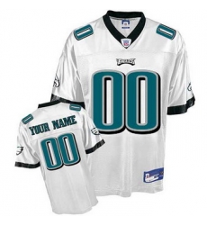Philadelphia Eagles Customized Jerseys white