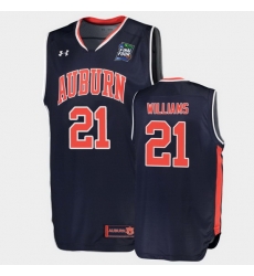 Auburn Tigers Devontae Williams Navy 2019 Final Four Men'S Jersey