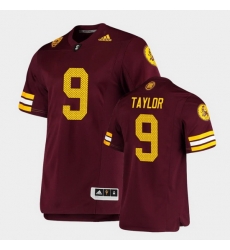 Men Arizona State Sun Devils D.J. Taylor Premier Maroon Football Jersey