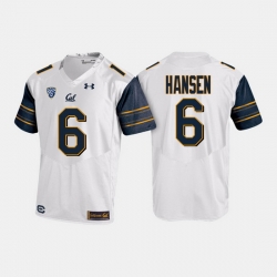 California Golden Bears Chad Hansen College Football White Jersey