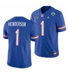 Florida Gators Cj Henderson Royal 2020 Cotton Bowl Men'S Jersey