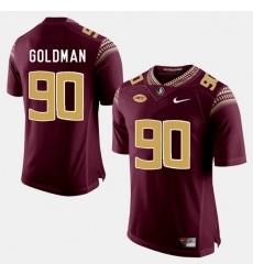 Florida State Seminoles Eddie Goldman College Football Garnet Jersey