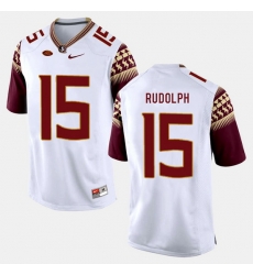 Florida State Seminoles Travis Rudolph College Football White Jersey