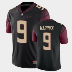 Men Florida State Seminoles Peter Warrick College Football Black Alternate Game Jersey