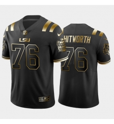 LSU Tiger Andrew Whitworth Black Golden Edition Men'S Jersey