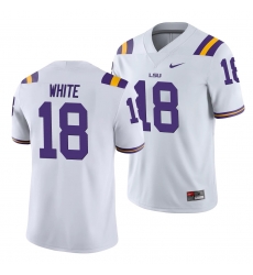 LSU Tiger Tre'Davious White White College Football Men'S Jersey