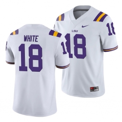 LSU Tiger Tre'Davious White White College Football Men'S Jersey