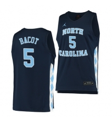 North Carolina Tar Heels Armando Bacot Navy Alternate Men Jersey