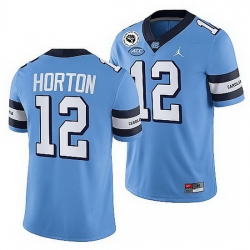 North Carolina Tar Heels Ethan Horton Blue College Football Alumni Jersey