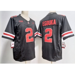 Men Women Youth Nike Ohio State Buckeyes #2 Emeka Egbuka Black 2023 F U S E Stitched College Football Jersey