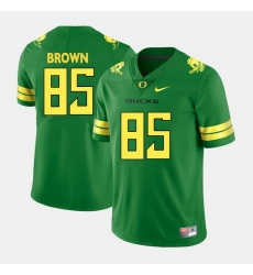 Men Oregon Ducks Pharaoh Brown College Football Green Jersey