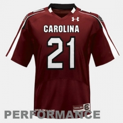 Men South Carolina Gamecocks Marcus Lattimore College Football Red Jersey