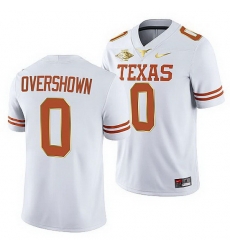 Texas Longhorns Demarvion Overshown White 2021 Red River Showdown Men Jersey