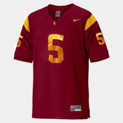 Men Usc Trojans Reggie Bush College Football Red Jersey