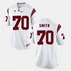 Men Usc Trojans Tyron Smith Pac 12 Game White Jersey