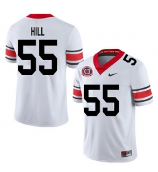 2020 Men #55 Trey Hill Georgia Bulldogs 1980 National Champions 40th Anniversary College Football Je