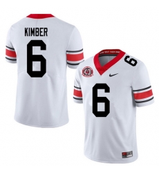 2020 Men #6 Jalen Kimber Georgia Bulldogs 1980 National Champions 40th Anniversary College Football