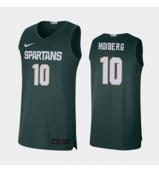 Michigan State Spartans Jack Hoiberg Green Alumni Limited Men'S Jersey