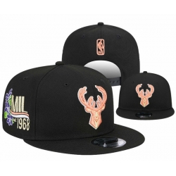 Milwaukee Bucks Snapback Cap 26J W850
