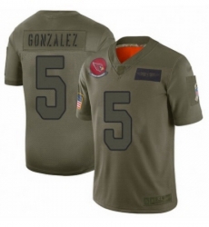 Men Arizona Cardinals 5 Zane Gonzalez Limited Camo 2019 Salute to Service Football Jersey