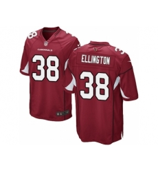 Nike Arizona Cardinals 38 Andre Ellington Red Game NFL Jersey