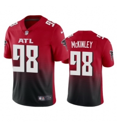 Atlanta Falcons 98 Takkarist Mckinley Men Nike Red 2nd Alternate 2020 Vapor Untouchable Limited NFL Jersey