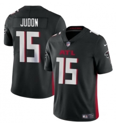 Men Atlanta Falcons 15 Matthew Judon Black Vapor Untouchable Limited Stitched Football Jersey