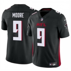 Men Atlanta Falcons 9 Rondale Moore Black 2023 F U S E Vapor Untouchable Limited Stitched Football Jersey