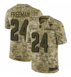 Men Nike Atlanta Falcons 24 Devonta Freeman Limited Camo 2018 Salute to Service NFL Jersey