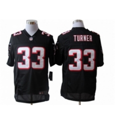 Nike Atlanta Falcons 33 Michael Turner Black Limited NFL Jersey