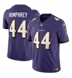 Men Baltimore Ravens 44 Marlon Humphrey Purple 2023 F U S E Vapor Jersey