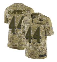 Ravens 44 Marlon Humphrey Camo Mens Stitched Football Limited 2018 Salute To Service Jersey