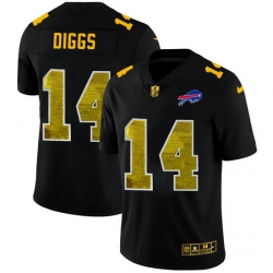 Buffalo Bills 14 Stefon Diggs Men Black Nike Golden Sequin Vapor Limited NFL Jersey Buffalo Bills 14 Stefon Diggs Men Black Nike Golden Sequin Vapor Limited NFL Jersey