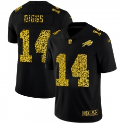 Buffalo Bills 14 Stefon Diggs Men Nike Leopard Print Fashion Vapor Limited NFL Jersey Black Buffalo Bills 14 Stefon Diggs Men Nike Leopard Print Fashion Vapor Limited NFL Jersey Black