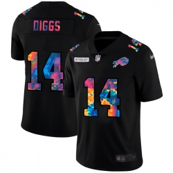 Buffalo Bills 14 Stefon Diggs Men Nike Multi Color Black 2020 NFL Crucial Catch Vapor Untouchable Limited Jersey Buffalo Bills 14 Stefon Diggs Men Nike Multi Color Black 2020 NFL Crucial Catch Vapor Untouchable Limited Jersey