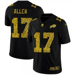 Buffalo Bills 17 Josh Allen Men Nike Leopard Print Fashion Vapor Limited NFL Jersey Black Buffalo Bills 17 Josh Allen Men Nike Leopard Print Fashion Vapor Limited NFL Jersey Black