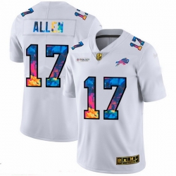 Buffalo Bills 17 Josh Allen Men White Nike Multi Color 2020 NFL Crucial Catch Limited NFL Jersey Buffalo Bills 17 Josh Allen Men White Nike Multi Color 2020 NFL Crucial Catch Limited NFL Jersey