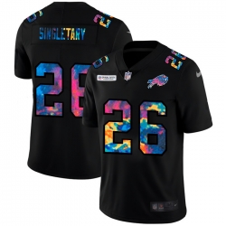 Buffalo Bills 26 Devin Singletary Men Nike Multi Color Black 2020 NFL Crucial Catch Vapor Untouchable Limited Jersey Buffalo Bills 26 Devin Singletary Men Nike Multi Color Black 2020 NFL Crucial Catch Vapor Untouchable Limited Jersey