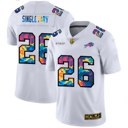 Buffalo Bills 26 Devin Singletary Men White Nike Multi Color 2020 NFL Crucial Catch Limited NFL Jersey Buffalo Bills 26 Devin Singletary Men White Nike Multi Color 2020 NFL Crucial Catch Limited NFL Jersey