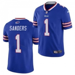 Men Buffalo Bills 1 Emmanuel Sanders Blue Vapor Untouchable Limited Stitched Jersey Men Buffalo Bills 1 Emmanuel Sanders Blue Vapor Untouchable Limited Stitched Jersey