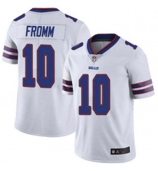 Men Buffalo Bills 10 Jake Fromm White Limited Vapor Limited Untouchable Jersey