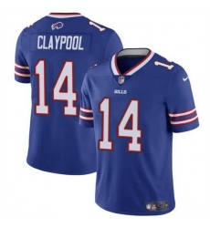 Men Buffalo Bills 14 Chase Claypool Blue 2024 Vapor Untouchable Limited Stitched Football Jersey