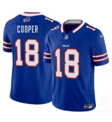 Men Buffalo Bills 18 Amari Cooper Royal 2024 F U S E Vapor Untouchable Limited Stitched Football Jersey