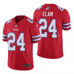 Men Buffalo Bills 24 Kaiir Elam Red Vapor Untouchable Limited Stitched jersey Men Buffalo Bills 24 Kaiir Elam Red Vapor Untouchable Limited Stitched jersey