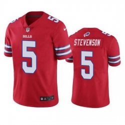 Men Buffalo Bills 5 Marquez Stevenson Red Vapor Untouchable Limited Stitched jersey Men Buffalo Bills 5 Marquez Stevenson Red Vapor Untouchable Limited Stitched jersey