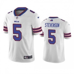 Men Buffalo Bills 5 Marquez Stevenson White Vapor Untouchable Limited Stitched jersey Men Buffalo Bills 5 Marquez Stevenson White Vapor Untouchable Limited Stitched jersey